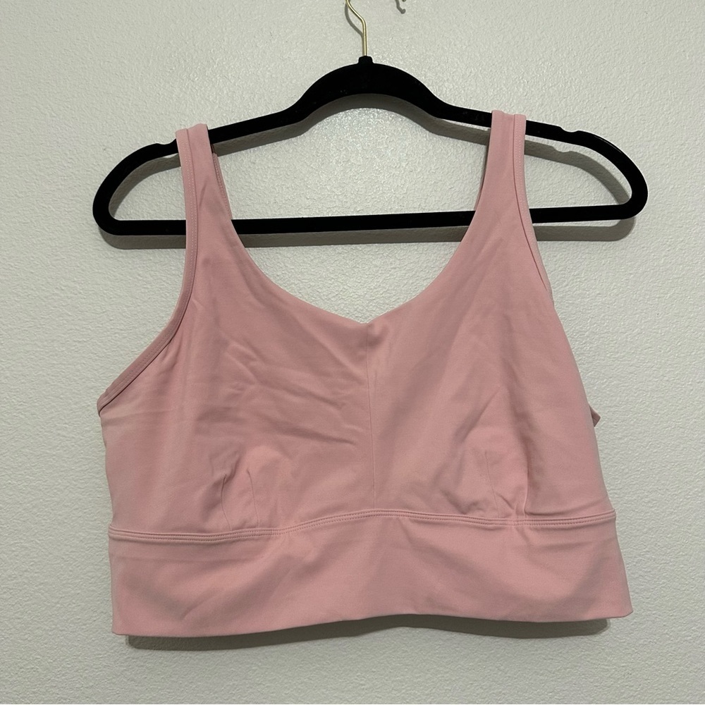 Duluth trading co. Women’s athletic sports bra light pink size L large
